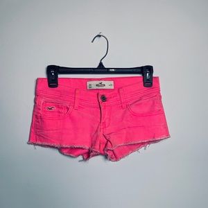 Neon Pink Booty Shorts